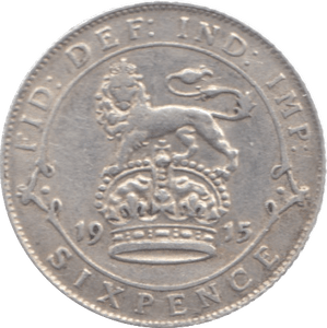 1915 THREEPENCE ( GVF ) 6 - Threepence - Cambridgeshire Coins
