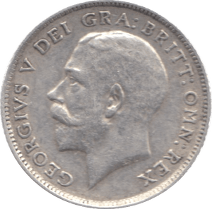 1915 THREEPENCE ( GVF ) 6 - Threepence - Cambridgeshire Coins