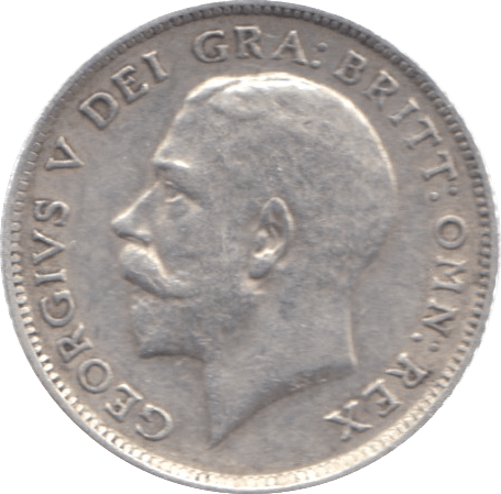 1915 THREEPENCE ( GVF ) 6 - Threepence - Cambridgeshire Coins