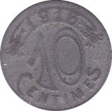 1915V FRENCH WORLD WAR 1 TOKEN 1 CENTIMESW MARSEILLE - WORLD COINS - Cambridgeshire Coins