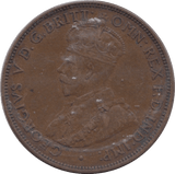 1916 AUSTRALIA HALF PENNY - WORLD COINS - Cambridgeshire Coins