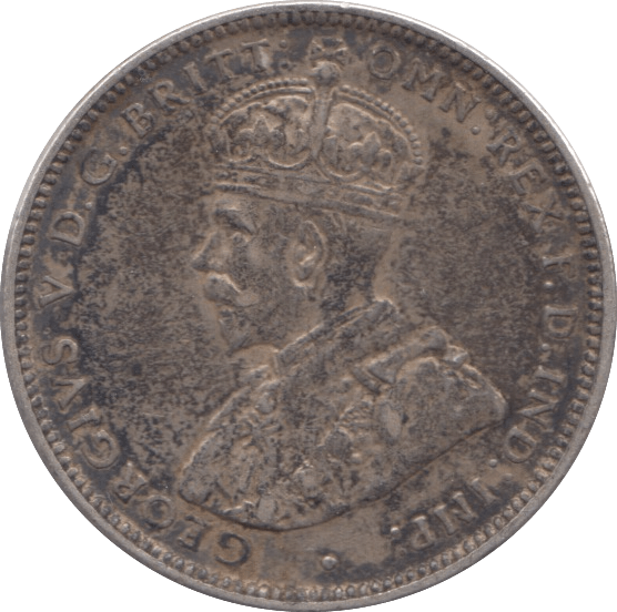 1916 AUSTRALIA SILVER ONE SHILLING - SILVER WORLD COINS - Cambridgeshire Coins