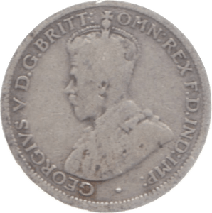 1916 AUSTRALIA SILVER SIXPENCE - SILVER WORLD COINS - Cambridgeshire Coins