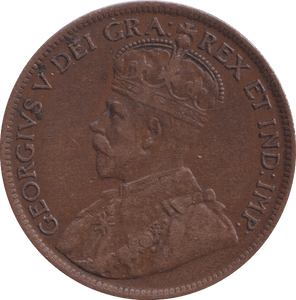 1916 CANADA ONE CENT - WORLD COINS - Cambridgeshire Coins