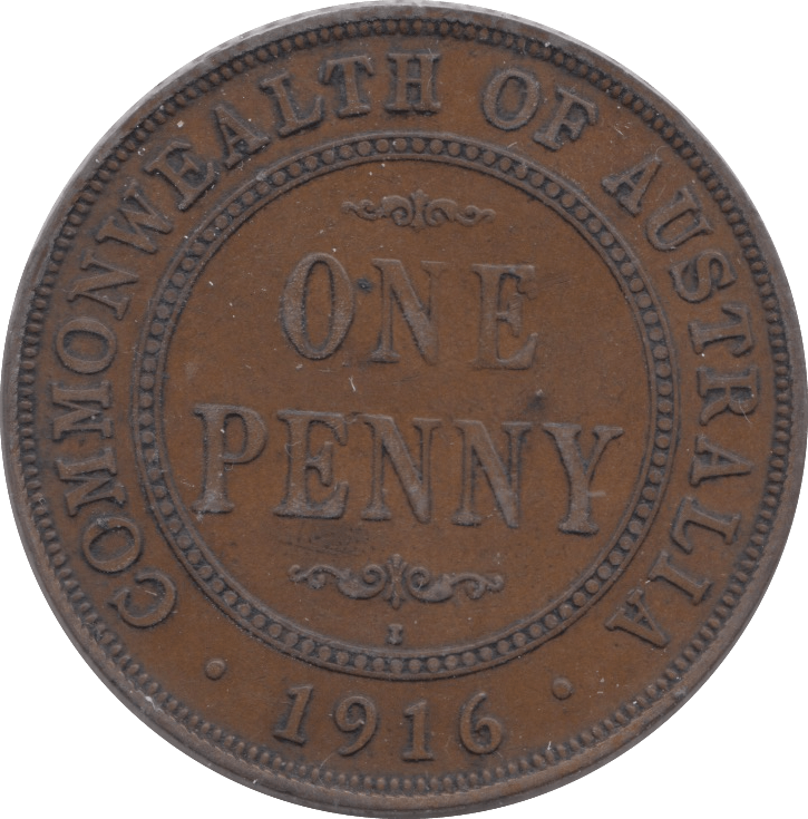 1916 COMMONWEALTH PENNY AUSTRALIA - WORLD COINS - Cambridgeshire Coins