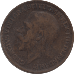 1916 FARTHING 2 ( VF ) 53 - Farthing - Cambridgeshire Coins