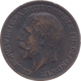 1916 FARTHING ( GVF ) 3 - Farthing - Cambridgeshire Coins