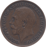 1916 FARTHING ( GVF ) 5 - Farthing - Cambridgeshire Coins