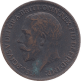 1916 FARTHING ( VF ) 4 - Farthing - Cambridgeshire Coins