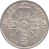1916 FLORIN ( EF ) - Florin - Cambridgeshire Coins