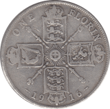 1916 FLORIN ( FINE ) 6 - Florin - Cambridgeshire Coins