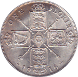 1916 FLORIN ( GEF ) - Florin - Cambridgeshire Coins