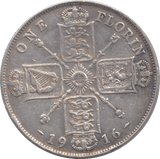 1916 FLORIN ( GF ) - FLORIN - Cambridgeshire Coins