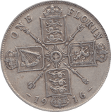 1916 FLORIN ( VF ) 28 - Florin - Cambridgeshire Coins