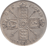 1916 FLORIN ( VF ) 28 - Florin - Cambridgeshire Coins