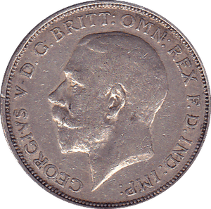 1916 FLORIN ( VF ) - Florin - Cambridgeshire Coins