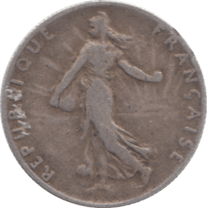 1916 FRANCE 50 CENTIMES - WORLD COINS - Cambridgeshire Coins