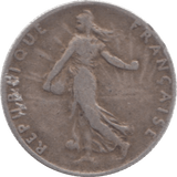1916 FRANCE 50 CENTIMES - WORLD COINS - Cambridgeshire Coins