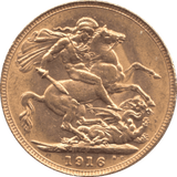 1916 GOLD SOVEREIGN ( AUNC ) PERTH MINT - SOVEREIGN - Cambridgeshire Coins