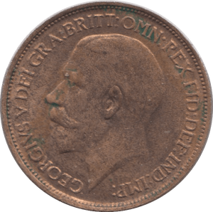 1916 HALF PENNY ( UNC ) - Halfpenny - Cambridgeshire Coins
