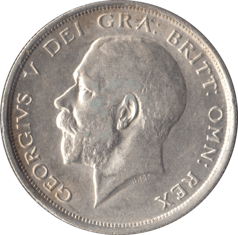 1916 HALFCROWN ( AUNC ) 13 - Halfcrown - Cambridgeshire Coins