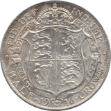 1916 HALFCROWN ( EF ) 4 - Halfcrown - Cambridgeshire Coins