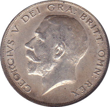 1916 HALFCROWN ( EF ) A - Halfcrown - Cambridgeshire Coins