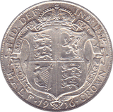 1916 HALFCROWN ( EF ) B - Halfcrown - Cambridgeshire Coins