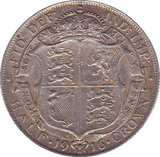 1916 HALFCROWN ( EF ) C - Halfcrown - Cambridgeshire Coins