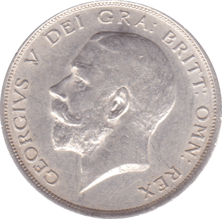 1916 HALFCROWN ( EF ) F - Halfcrown - Cambridgeshire Coins