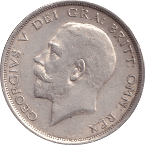 1916 HALFCROWN ( EF ) - Halfcrown - Cambridgeshire Coins