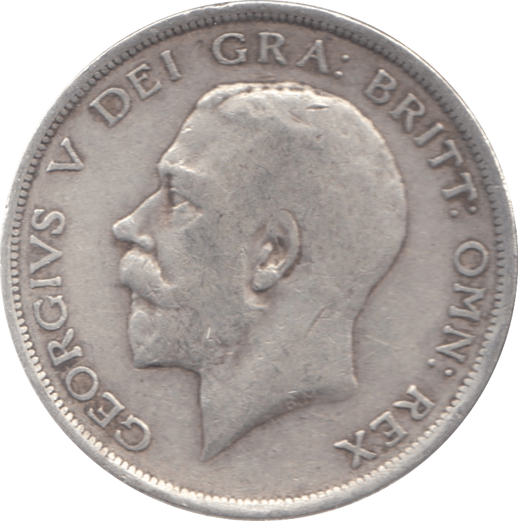 1916 HALFCROWN ( FINE ) 10 - Halfcrown - Cambridgeshire Coins