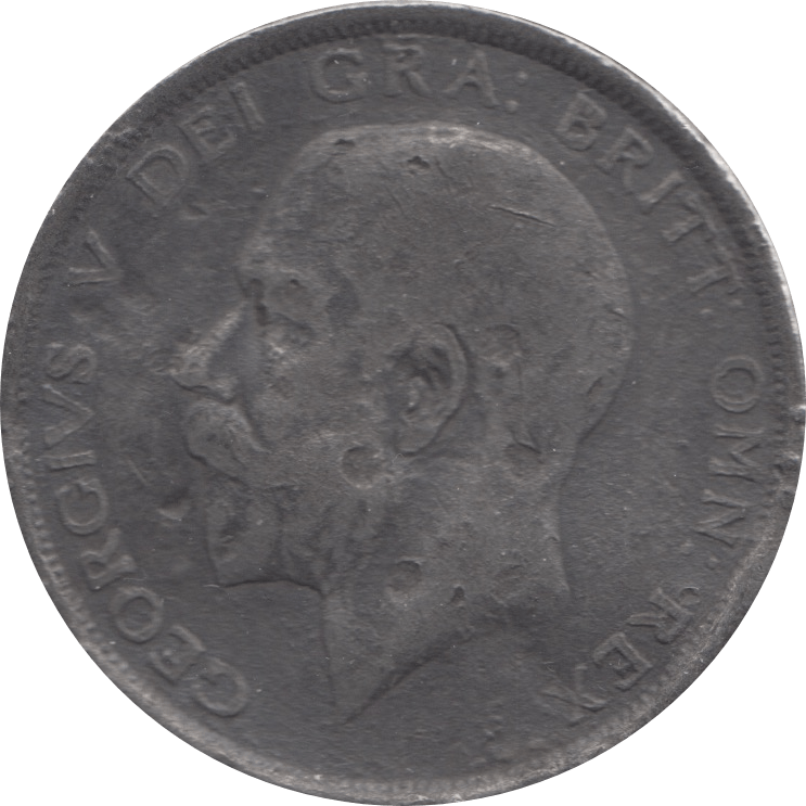 1916 HALFCROWN FORGERY ( GF ) 1 - Halfcrown - Cambridgeshire Coins