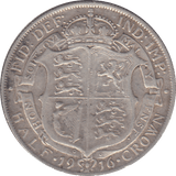 1916 HALFCROWN ( GF ) 3 - Halfcrown - Cambridgeshire Coins