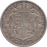1916 HALFCROWN ( GF ) 8 - HALFCROWN - Cambridgeshire Coins
