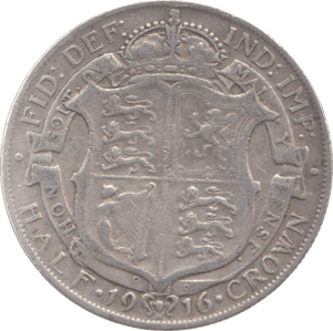 1916 HALFCROWN ( GF ) 9 - Halfcrown - Cambridgeshire Coins