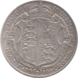 1916 HALFCROWN ( GF ) 9 - Halfcrown - Cambridgeshire Coins