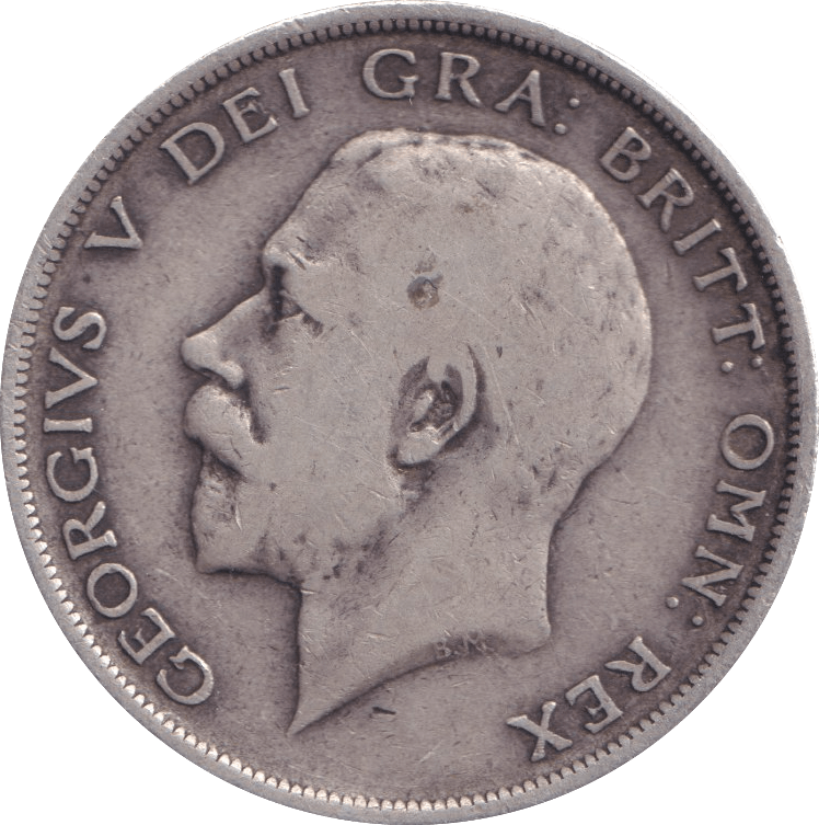 1916 HALFCROWN ( GF ) - halfcrown - Cambridgeshire Coins