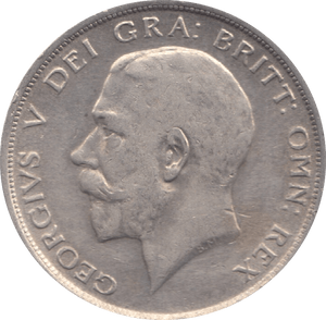 1916 HALFCROWN ( GVF ) 28 A - Halfcrown - Cambridgeshire Coins