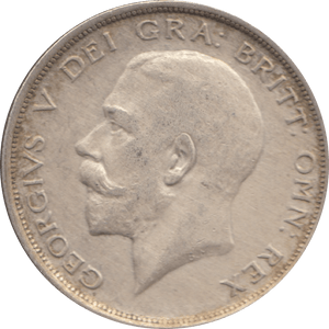 1916 HALFCROWN ( GVF ) 6 - Halfcrown - Cambridgeshire Coins