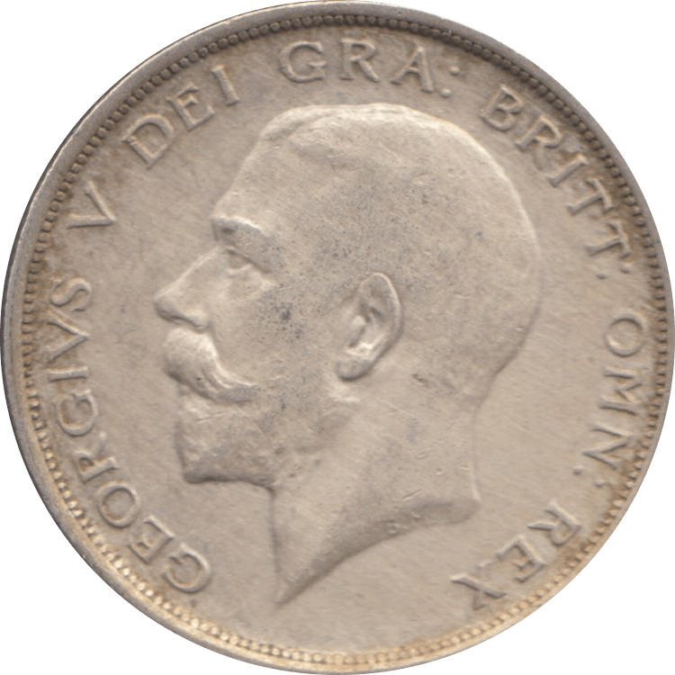 1916 HALFCROWN ( GVF ) 6 - Halfcrown - Cambridgeshire Coins