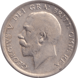 1916 HALFCROWN ( GVF ) - halfcrown - Cambridgeshire Coins