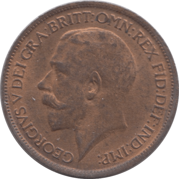 1916 HALFPENNY ( UNC ) - Halfpenny - Cambridgeshire Coins