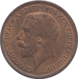 1916 HALFPENNY ( UNC ) - Halfpenny - Cambridgeshire Coins