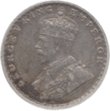 1916 INDIA SILVER 2 ANNAS - WORLD COINS - Cambridgeshire Coins