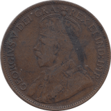 1916 ONE CENT CANADA - world coins - Cambridgeshire Coins