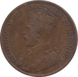 1916 ONE CENT CANADA - world coins - Cambridgeshire Coins
