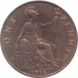 1916 PENNY ( AUNC ) 7 - Penny - Cambridgeshire Coins