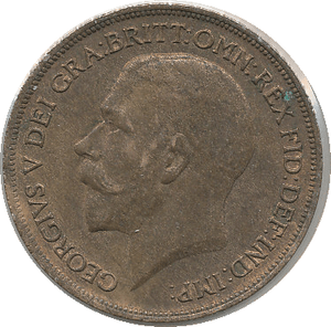 1916 PENNY ( AUNC ) - Penny - Cambridgeshire Coins
