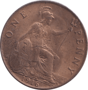 1916 PENNY ( BU ) - Penny - Cambridgeshire Coins
